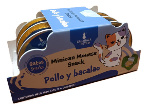 Calabaza Pets Mousse De Pollo Y Ba - Unidad a $4833