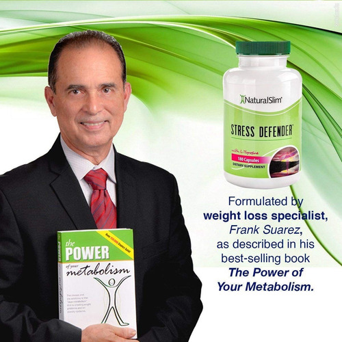 Stress Defender Suplemento Antiestrés Natural Frank Suarez