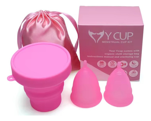 Kit Copa Menstrual + Aplicador