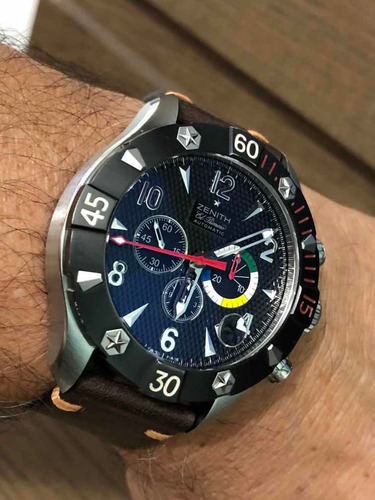 Relógio Zenith Defy Rainbow Flyback Cronógrafo 0305274000