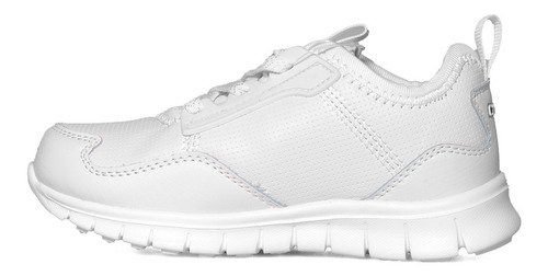 Imagen 2 de 7 de Tenis Niño Charly 1069438 Blanco Escolar Casual 15-21 Gnv®