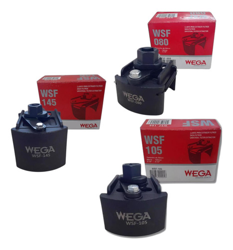 Kit Removedor De Filtros Original Wega 3 Medidas