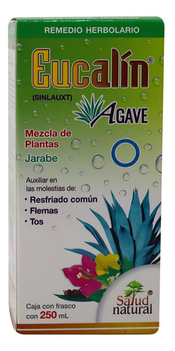 Eucalin Agave Jarabe Caja C/frasco De 250 Ml Salud Natural