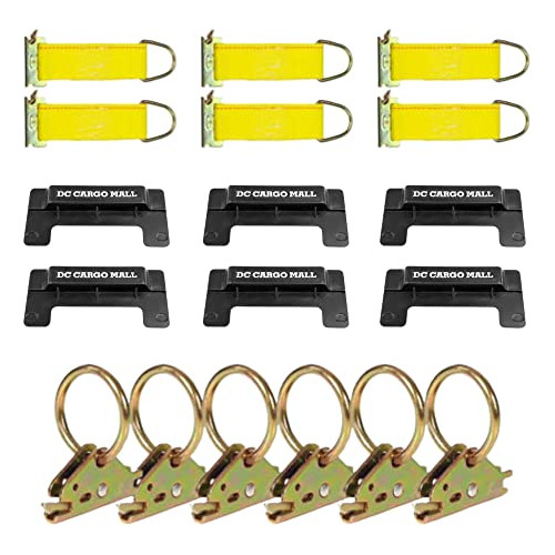 Kit De Amarre E Track - 18 Piezas: Accesorios E-track R...