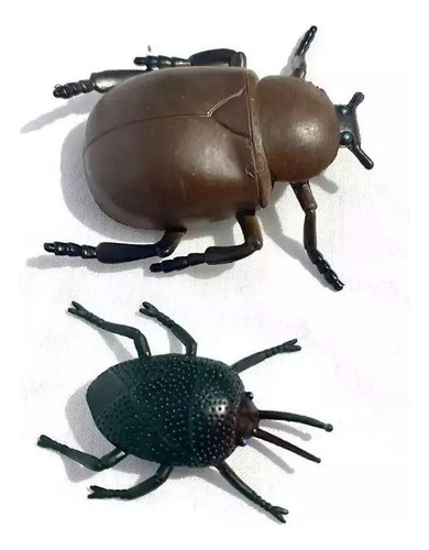 12 Insetos De Borracha Cobra Sapo Aranha Brinquedo Realista
