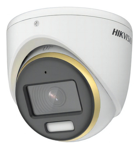 Camara Hikvision Ds-2ce70df3t-mfs Domo Metalico Audio Colorvu Día/noche