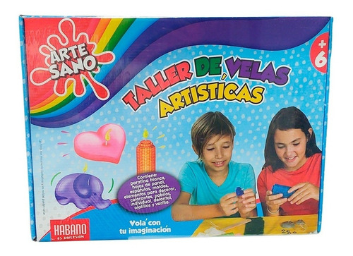 Juego Arte Sano Taller De Velas Artisticas Habano Original