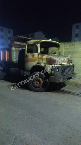 Mb 2219 Caçamba Basculante Trucado 1982 Doc Ok