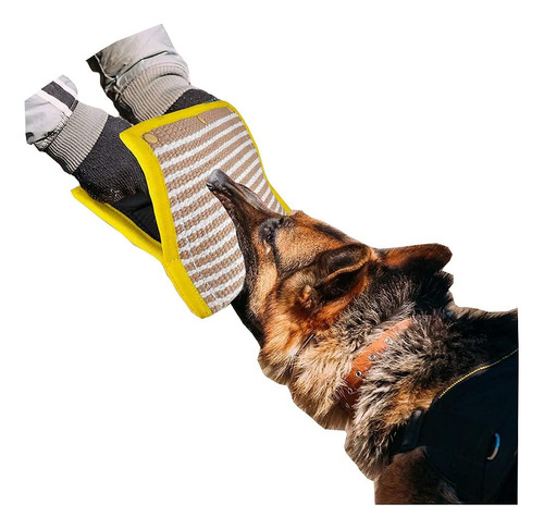 Nw Dog Bite Pillow Sleeve Yute Wedge Tug Toy Pet Training Ar