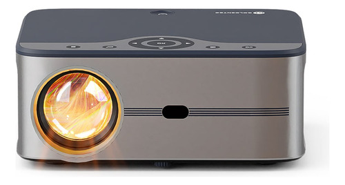 Projetor Multimídia Goldentec 7000 Lúmens Full Hd Com Androi Cor Prateado 127/220V