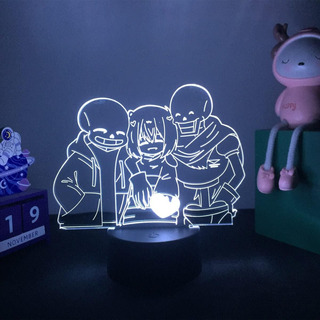 Game Undertale Gameed 3d Nightlight Para Fans 16 Co