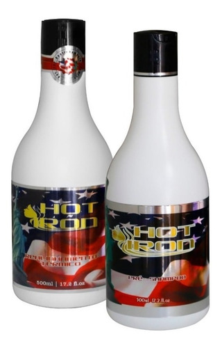Imagem 2 de 7 de Hot Iron Realinhamento Térmico Orgânico Versão Kit 500 Ml