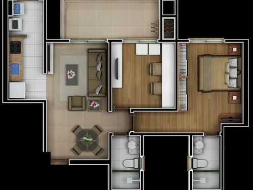 Imagem 16 de 18 de Apartamento Com 2 Dormitório(s) Localizado(a) No Bairro Niterói Em Canoas / Canoas - 795