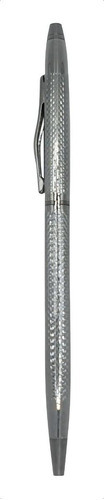 Caneta Herweg 8458 Ballpen Esferográfica 1 Mm Cromada