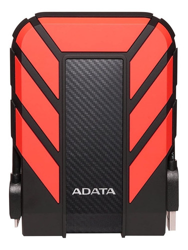 Disco Duro Externo Antigolpes Adata Hd710 Pro 1 Tb - Rojo