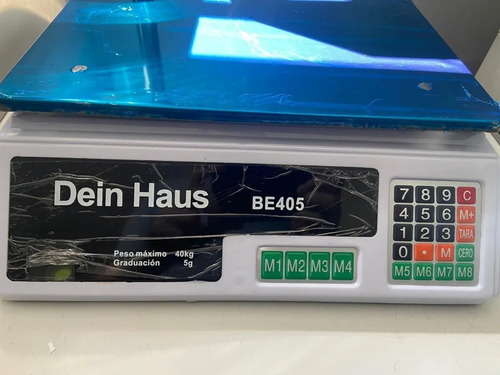 Imagen 4 de 6 de Balanza Comercial Digital Dein Haus Be405 40kg !