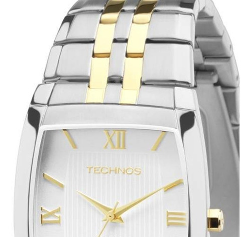 Relógio Technos Masculino Quadrado Executive 1n12mq/5b + Nf