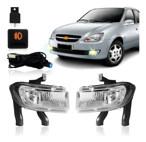 Kit Farol Neblina Corsa Classic 2010 2011 2012 2013 14 15