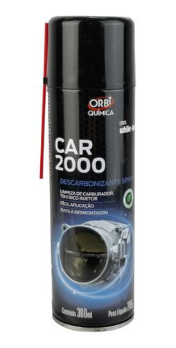 Descarbonizante Car2000 300ml Aerosol Limpa Bico Tbi