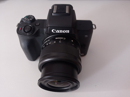 Canon M50 + Memoria 64gb + Kit Limpieza + Correa Strappser