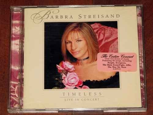 Barbra Streisand Timeless Live In Concert Cd Doble Importado