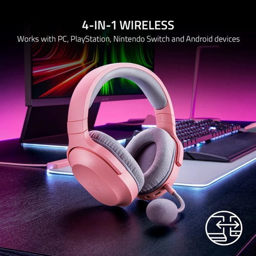 Imagen 4 de 5 de Razer Barracuda X Auricular Inalambrico Pc Ps4 Switch Mobile
