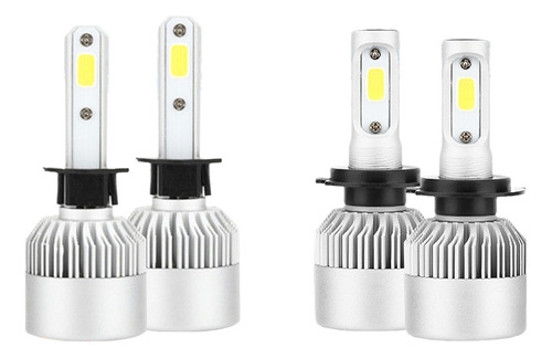 H1 H7 Kit De Focos Led Para Renault Luz Alta Y Baja 8000lm