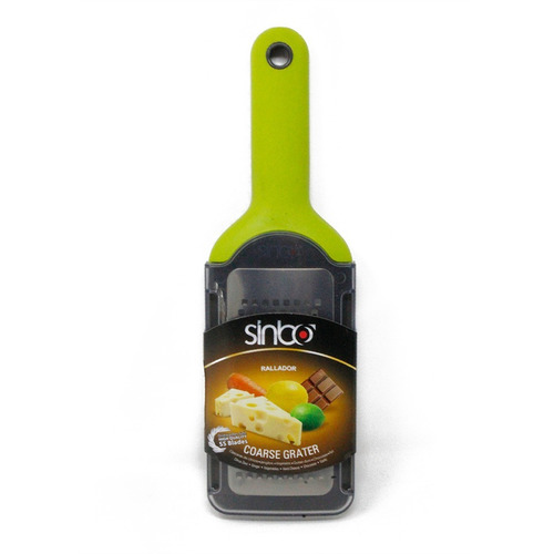 Rallador Multiuso Con Mango Ergonómico Y Tapa Protectora Verde Sinbo Sto6507