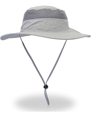Al Aire Libre De Protección Solar Sombrero De Ala Ancha Somb