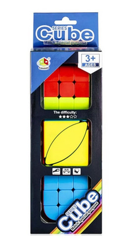 Cubos Magicos De Rubik Didacticos Diseño 3 En 1 Calidad St
