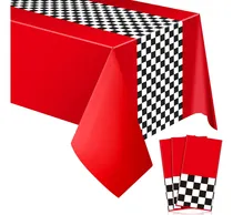 Comprar Manteles Para Niños, Tema Coches, Rojo, 137cm X 274cm