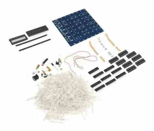 Kit Cubo Led 8x8x8
