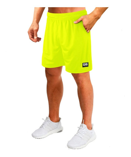 Shorts Deportivo Con Bolsillos Futbol Running Basquet Gym G6