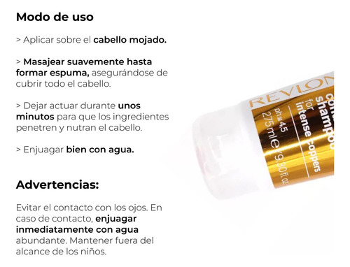 Revlon 45 Days Shampoo Acondicionador Para Cabello Cobrizo