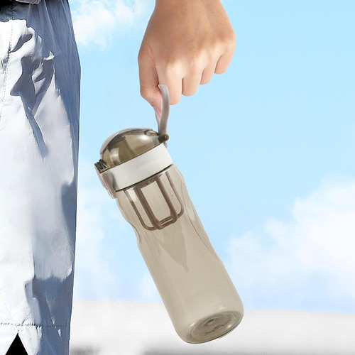 Botella De Agua Deportiva 2 (gris)