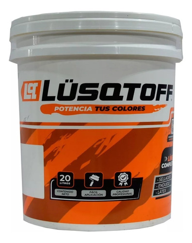 Latex Profesional Interior Exterior X 20 Litros Lusqtoff