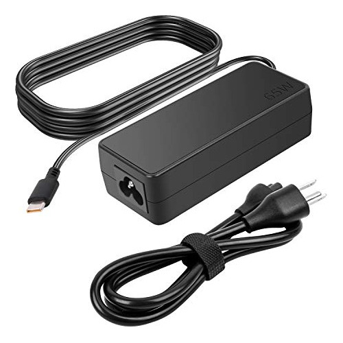 65w Usb C Ac Cargador Yoga 920 920 13 920 920 13ikb Cab...