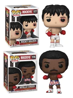 Funko Pop Rocky Balboa Y Apollo Creed