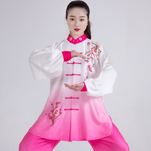 Traje Tai Chi Taiji Performance Uniform Wushu Demo Kung-fu