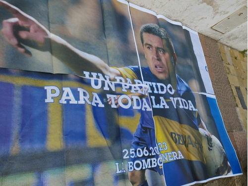 Afiche Riquelme Un Partido Para Toda La Vida 