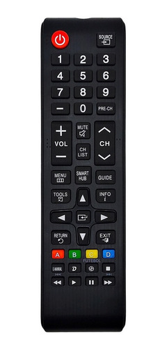 Controle Compatível Tv Samsung Smart Hub Un24m4500afxza