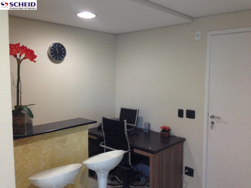 Imagem 2 de 15 de Sala Comercial, 45m, 3 Ambientes (espera, Recepção, Minicopa), 1 Vaga - Mc2141