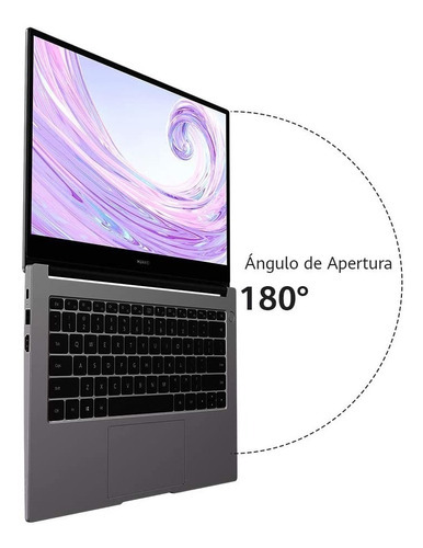 Notebook Huawei Matebook D14 Ryzen 5 8gb 512gb Ssd Color Gris