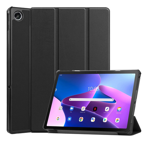 Carcasa Smart + Lámina Para Lenovo Tab M10 Plus 3 Gen 10,6