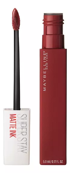 Labial Líquido Indeleble Larga Duración Matte Ink Maybelline Acabado Mate Color Voyager