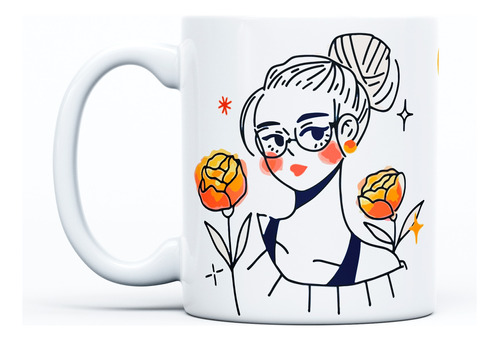 Pocillo Día De La Mujer Frase Personalizada Blanco Taza Mug3