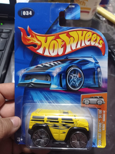 Hot Wheels 2004 Hummer H2 Blings Amarillo First Editions  4