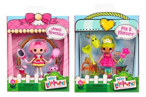 Lalaloopsy Mini Tm Doll - Paquete De 2 Muñecas Jewel Spark