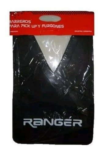 Barreros Babero De Goma Para Barro Ford Ranger ( El Par )