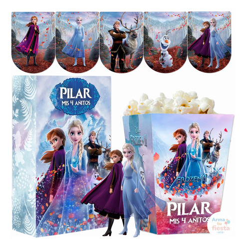 Kit Imprimible Frozen 2 Personalizado